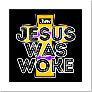 Jesus Was Woke - Intersex Pride Posters and Art